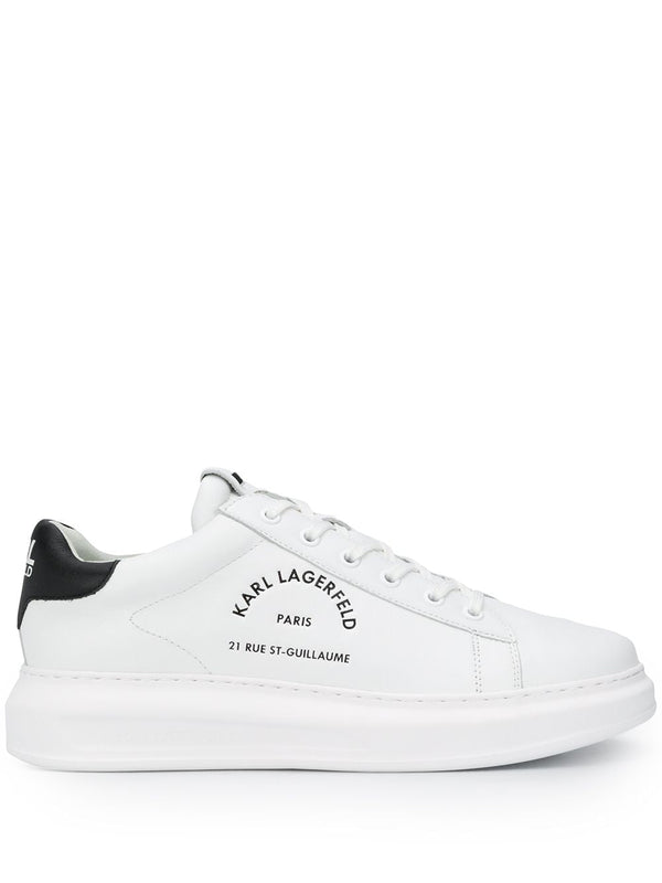 KARL LAGERFELD LOW-TOP LACE UP TRAINERS