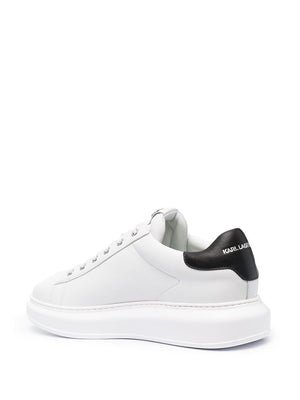 KARL LAGERFELD KAPRI LOGO-PRINT LOW-TOP SNEAKERS