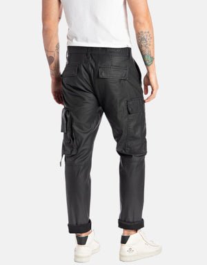 Replay Coated Cargo Jeans