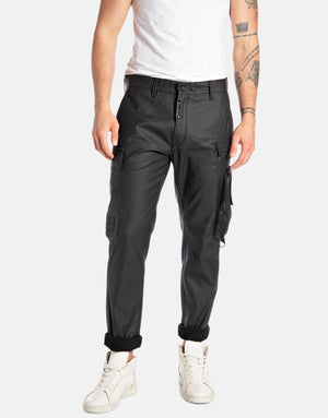 Replay Coated Cargo Jeans