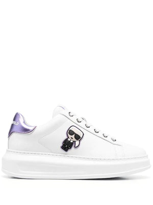 Kapri Karl Ikonik purple sneakers