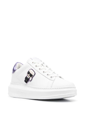 Kapri Karl Ikonik purple sneakers