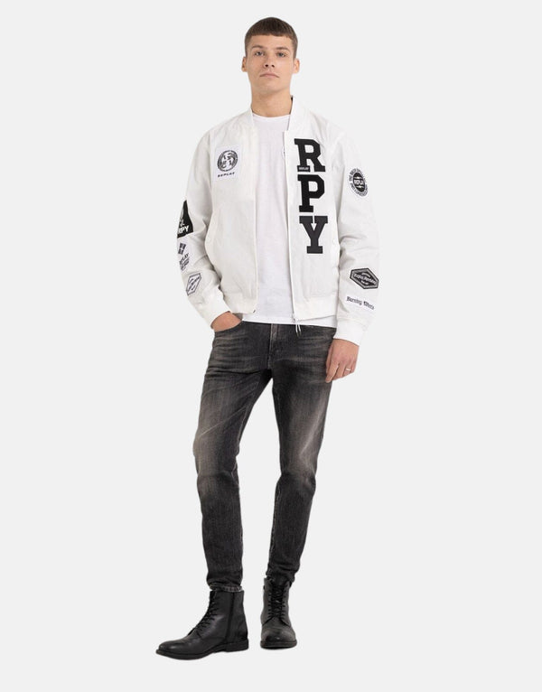 Replay Full Zipper Bomber Jacket